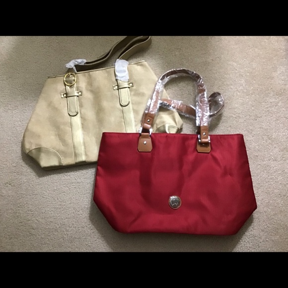 2 for $16 New Totes, Red Joy Mangano & Unbranded - Picture 1 of 1